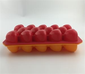 Make healthy fun treats for the kids with OEM silicone heart shaped ice tray!