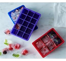 Can you make popsicle snacks?Need square silicone ice cube tray?