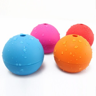 Exporting high-end French coffee shop creative silicone ice ball, private custom from Hanchuan
