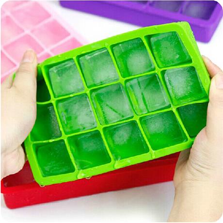 Custom ice cube tray, made of silicone, safe?