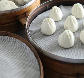 Sichuan kaibing hotel ordering USSE silicone steamer pad, steamed stuffed bun is  delicious.