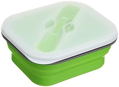 How about silicone lunch box?Will it be helpful when you have lunch?