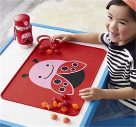 This awesome baby silicone plate placement for kids portable travle design