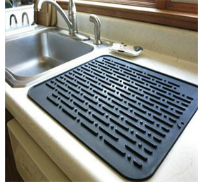 Premium quality silicone dish drying mat, for maximum protection against bacteria.