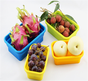 Bento silicone lunch boxes are designed with fashion & built for function!