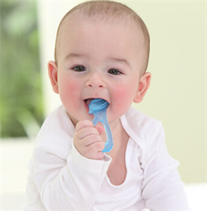 Will it be harmful for six month's baby to bite silicone teether? 