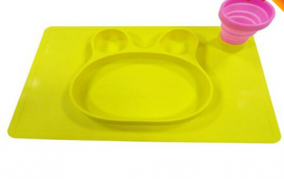 latest fashion design silicone placemats baby