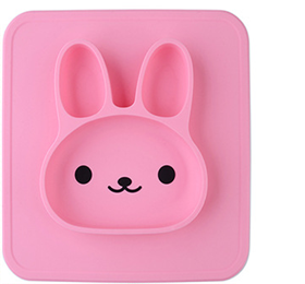 baby food feeding silicone plate placemat