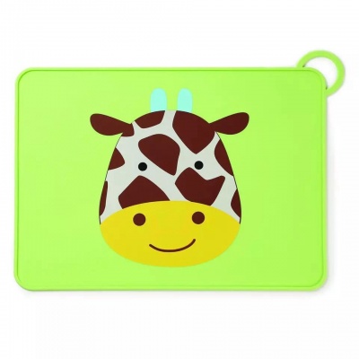 baby zoo toddler food-grade silicone placemat