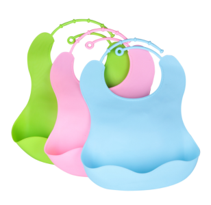 adjustable baby products waterproof baby silicone bib