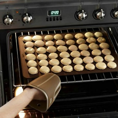 Silicone macaron pastry oven baking sheet mat