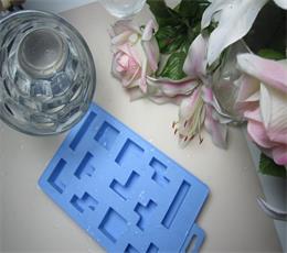 geometry graphics silicone ice cube tray