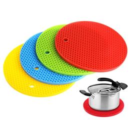 Fashionable kitchen silicone heat-resistant mats