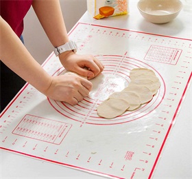 silicone fibreglass rolling dough pastry baking mat