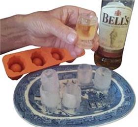 silicone ice cube making mould
