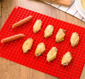 pyramid pan silicone non stick baking mat for healthy cooking