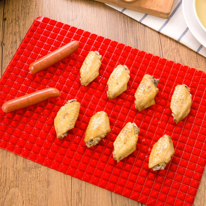 pyramid silicone baking mat free oven liner for healthy cooking