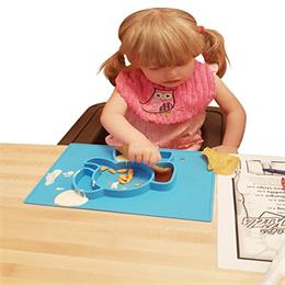 one-piece silicone separating placemat