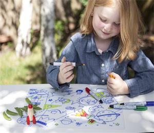 fda approved kids silicone coloring placemat