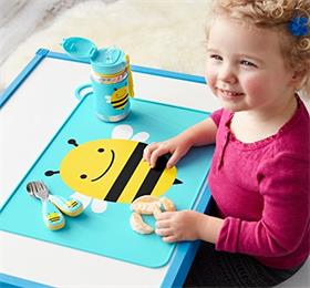 baby zoo toddler food-grade silicone placemat
