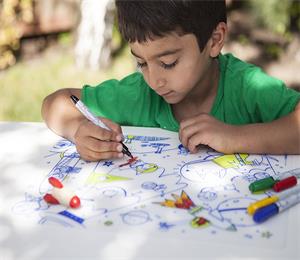 coloring baby silicone placemat