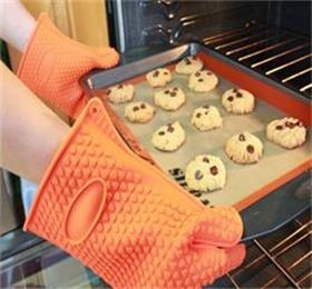 non-stick silicone BBQ cooking glove