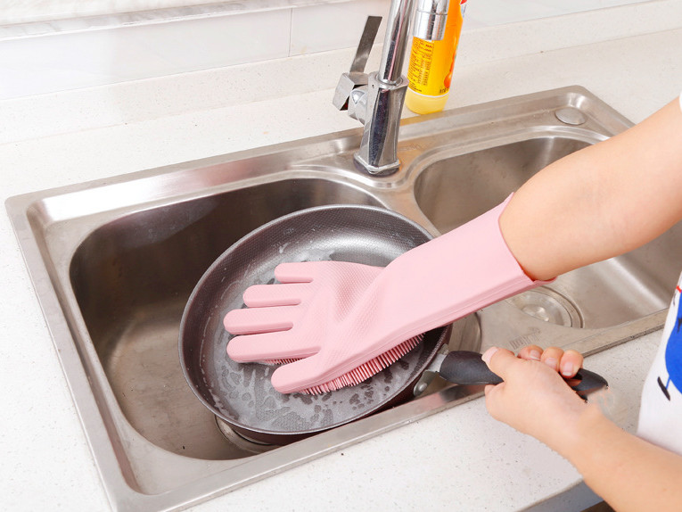 FDA Approved Silicone Dishwashing Gloves